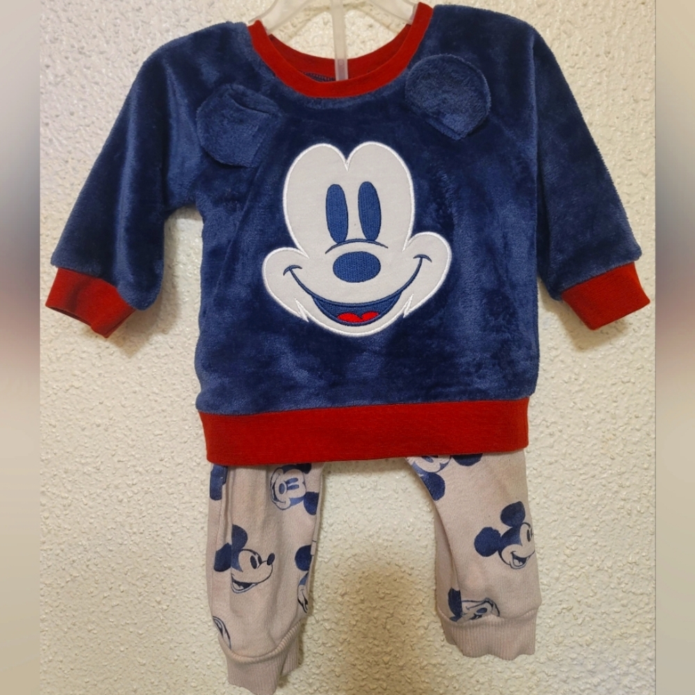 Boys Mickey Mouse winter set